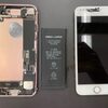 カメラ部分剝き出しのiPhone7の画面修理とバッテリー交換しました！！