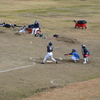 45回OB会長旗　ソフトボール　優勝決定戦　打って　走って　打撃戦　打て!!!!　打て!!!!　です。本人のみが知る