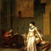 絵画 『Jean-Leon Gerome「Cleopatre et Cesar」』