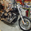 2012　FXDL　ハンドル交換　インジケーター移設