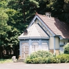 一橋大学西校舎の旧門衛所・RolleiflexSL350 w/ Planar 1,4/50 Rollei-HFT