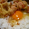 卵かけごはん9/小海老のかき揚