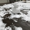 育休19日目　雪