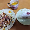 贅沢な朝食