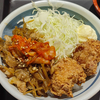 ビビン唐揚げ丼