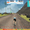 zwift その78 Volcano Flat