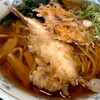 天ぷらラーメンを食べました