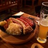 出版社の人とドイツビール飲み