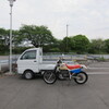 HONDA　XR600R　車検　不合格