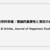 相互依存的幸福：理論的重要性と測定の妥当性 (Hitokoto & Uchida, Journal of Happiness Studies, 2015)