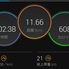 お仕事3日間。RUN11km アオタイまで18週