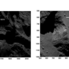 チュリュモフ・ゲラシメンコ彗星67Pの崖崩壊 – II。 イムホテプとハトホル