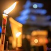 【写真で観光】暖かな炎に癒される。会津絵ろうそくまつり2021、2日目鶴ヶ城レポ。