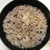 5分つき米と雑穀米のご飯