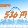 資産運用／週間報告【12月9日～12月15日】＋536円でした。