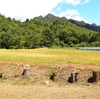 国道１８６号線をゆく（３）マロンの里交流館＜２＞芝生広場と玖島川（広島県大竹市栗谷町）