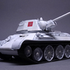 タミヤ1/35 T-34/76戦車 1943年型(プラウダ高校仕様)