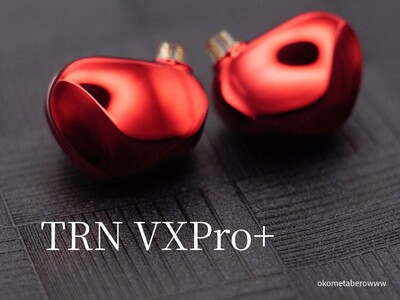 「TRN VXPRO+」レビュー 5000円台で8BAとベリリウムメッキ1DDを積んだハイブリッド高スペックイヤホン