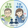 2型糖尿病と1型糖尿病