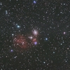 ＮＧＣ２１７０：いっかくじゅう座の散光星雲