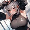 fingerless glove (穴あき手袋) by Animagine XL V3.1