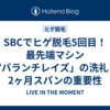 SBCでヒゲ脱毛5回目！最先端マシン「アバランチレイズ」の洗礼と、2ヶ月スパンの重要性