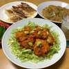 中華風の晩ご飯