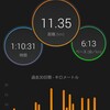 先週のランニング