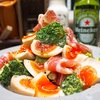 【レシピ】生ハムと味玉のブロッコリーサラダ