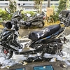 ＃バイク屋の日常　＃ヤマハ　＃マジェスティS　＃洗車
