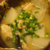  大根と鮭中骨の煮込み