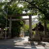 栄から歩いて那古野神社に