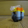 レゴブロックでバイクを作ってみた。