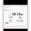 【EペースJog】20km Ave 4'12/km 調子は良いが左足裏が痛い