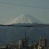 富士山にまたも積雪