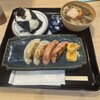 【日本橋浜町】和味餃子 日本橋浜町：お昼に大おにぎり餃子定食をいただく
