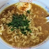 インスタントの味噌ラーメンを作って食べました‥