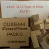 CUBE  444  Types  of  Pieces  PACK  C