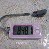 痩せようと・・ストラップ穴が大きい【タニタの歩数計】を買いました。(笑)