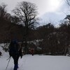 雪の西熊林道遊山　雪中の幸せ