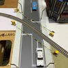ジオラマ遮断機の取り付け準備