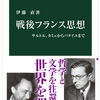 【読書感想】戦後フランス思想がわかるための5人の視点を説明します！『戦後フランス思想-サルトル、カミュからバタイユまで 』を紹介する(中公新書）