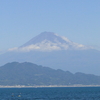 昨日よりは吹いて満足、三保真崎海岸(2024/10/14)