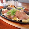 【カフェ アンド バー ダイシン】お肉料理のお店で、昼からタン塩定食(中区舟入川口町)