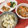 高菜ご飯のランチ