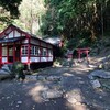 久満崎神社をお詣り、鎮座地には隼人の伝説が残る