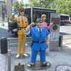 【東京都亀有】こち亀銅像めぐり！こち亀の両さんや中川、麗子たちの銅像を巡る