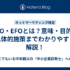 LPO・EFOとは？意味・目的・具体的施策までわかりやすく解説！