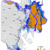 【東京23区の1/3が浸水する恐れ】台風による最大規模の高潮で墨田区・葛飾区・江戸川区では9割以上が浸水し、解消までに1週間以上かかる可能性も！！