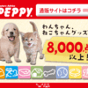 犬・猫の総合情報サイト　PEPPY（ペピイ）を紹介するにゃ　【常時8,000アイテム以上掲載！】